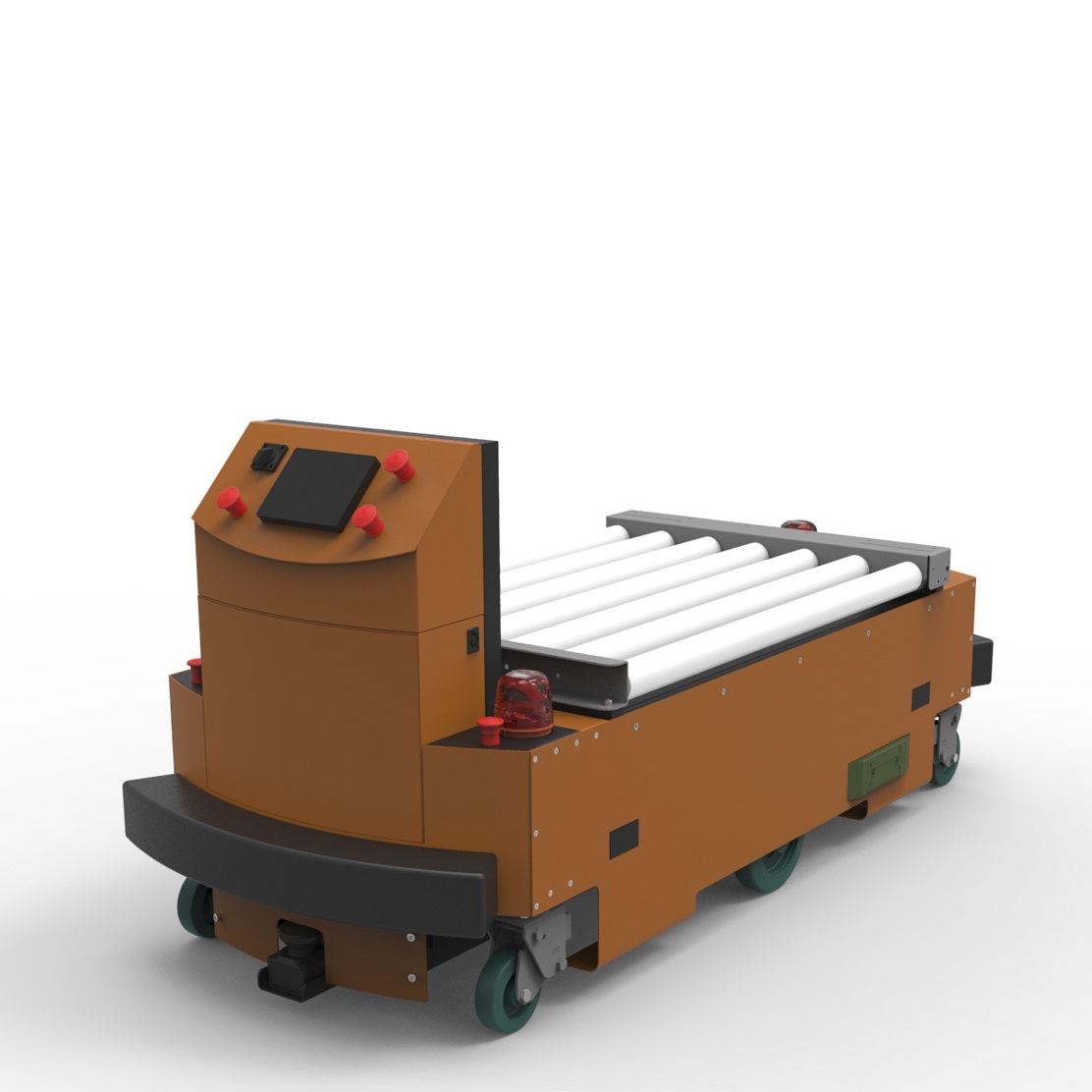 Loading type AGV Transportation method inside the factory